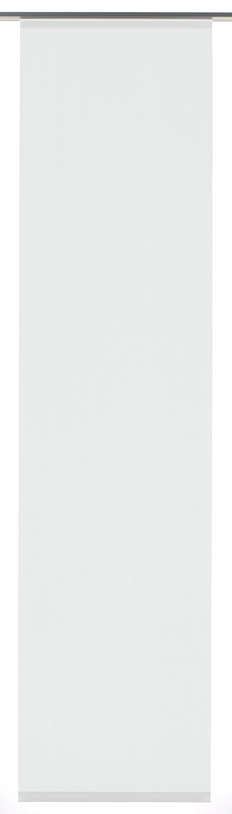 Záves panelový Gardinia Entry, biely, 60 x 245 cm, nepriehľadný, posuvný, 1 ks
