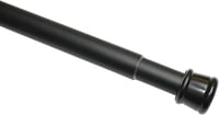 Galerie telescopică Gardinia, metal, negru mat, reglabilă 60-100 cm, bară pentru perdea fereastră 1