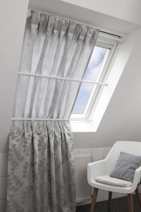 Gardinia rastezljiva šipka, bijela, metalna, montaža bez bušenja, podesiva 60-100 cm, promjer 23-26 mm 7