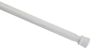 GARDINIA teleskopska šipka, metalna, bez bušenja - bijela - 90-140 cm, 23/26 mm