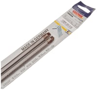Gardinia výsuvná vitrážová tyč, plochá/oválna, kov/plast, hnedá, 60 – 100 cm, 2 ks 2