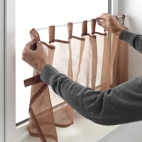 Galerie pentru draperii cu fixare prin presiune Gardinia, fără găurire, Ø 6/8 mm, 45-65 cm, alb, 2 buc. 3