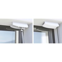 Gardinia Plissee Concept plisovaná roleta prepúšťajúca svetlo, biela, 65 x 130 cm, upevnenie na dve lišty, Easyfix, nepriehľadná, vrátane montážnych dielov 5