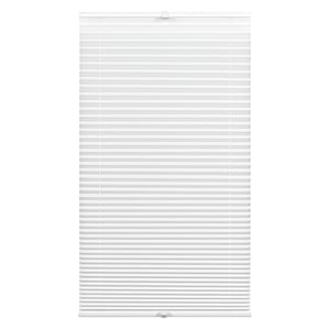 Gardinia Plissee Concept plisirani zastor za dnevnu svjetlost, bijeli, 65 x 130 cm, pričvršćivanje s dvije vodilice, Easyfix, neproziran, sa svim dijelovima za montažu