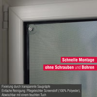 Gardinia flexibilná slnečná clona na okná a strešné okná, do auta, s 8 prísavkami, 100 x 150 cm, čierna 5