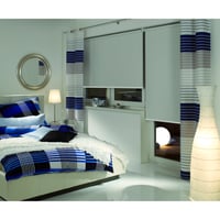 Zatemňovacia roleta Gardinia s bočným vedením, montáž na stenu alebo strop, nepriepustná pre svetlo, biela, 162 x 180 cm 2