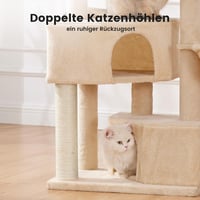 Gardner Pet 105 cm macskakaparófa 2 barlang kosárral macskabútor 8