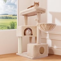 Gardner Pet 105 cm macskakaparófa 2 barlang kosárral macskabútor 1