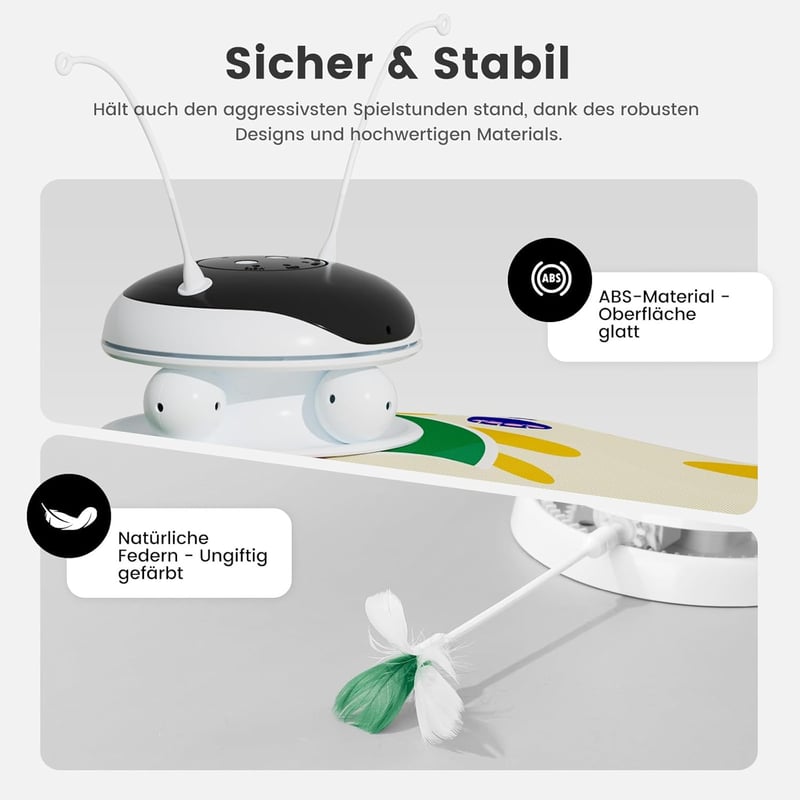 Gardner Pet 5 az 1-ben elektromos interaktív macskajáték USB töltéssel