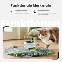 Gardner Pet 5 az 1-ben Interaktív Macska Játék Lézerrel és Tollakkal 5