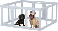 Gardner Pet 60cm Összecsukható Kutyakabin 12 Paneles Átlátszó Játszótér Kölyköknek 7