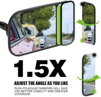 Prelungitor oglindă auto Gardtech Caravans 04 pentru rulotă, extensie câmp vizual oglindă 4