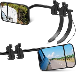 Prelungitor oglindă auto Gardtech Caravans 04 pentru rulotă, extensie câmp vizual oglindă
