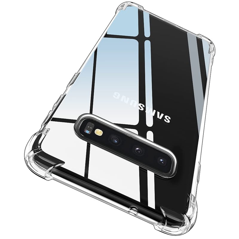 Garegce Samsung Galaxy S10 szilikon tok, átlátszó TPU bumper