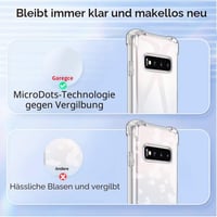 Garegce Samsung Galaxy S10 szilikon tok, átlátszó TPU bumper 4