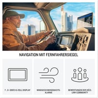 Garmin dēzl LGV720 MT-D 7 hüvelykes teherautó navigáció EU térképekkel 2