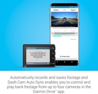 Garmin Dash Cam 56 autós kamera 1440p HD, 140° látószög, 2" kijelző 4
