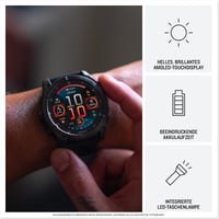 Inteligentné GPS multisportové hodinky Garmin Fenix 8 51 mm – čierne/bridlicovo sivé 4