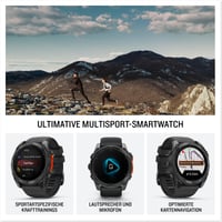 Inteligentné GPS multisportové hodinky Garmin Fenix 8 51 mm – čierne/bridlicovo sivé 3
