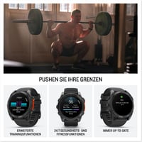 Inteligentné GPS multisportové hodinky Garmin Fenix 8 51 mm – čierne/bridlicovo sivé 5