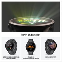 GPS inteligentné hodinky na behanie Garmin Forerunner 165, 43 mm, dotykový AMOLED displej, biele/svetlosivé, 11-dňová výdrž batérie, VO2 max, tréningové plány 2