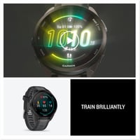 GPS inteligentné hodinky na behanie Garmin Forerunner 165, 43 mm, dotykový AMOLED displej, biele/svetlosivé, 11-dňová výdrž batérie, VO2 max, tréningové plány 8