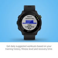Garmin Forerunner 55 GPS inteligentné hodinky na behanie, čierne – repasované 4