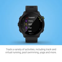 Garmin Forerunner 55 GPS inteligentné hodinky na behanie, čierne – repasované 6
