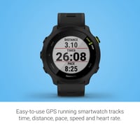 Garmin Forerunner 55 GPS inteligentné hodinky na behanie, čierne – repasované 3