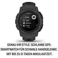 Inteligentné hodinky Garmin Instinct 2S GPS - grafitová, 40 mm puzdro, vodotesné, 21-dňová výdrž batérie, 40+ športových aplikácií, analýza spánku 2