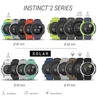 Inteligentné hodinky Garmin Instinct 2S GPS - grafitová, 40 mm puzdro, vodotesné, 21-dňová výdrž batérie, 40+ športových aplikácií, analýza spánku 5