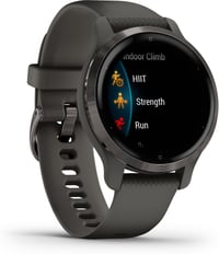 Ceas inteligent Garmin Venu 2S GPS 40 mm cu ecran tactil AMOLED, Negru/Gri, peste 25 de aplicații sportive, autonomie mare a bateriei, monitorizarea sănătății 7