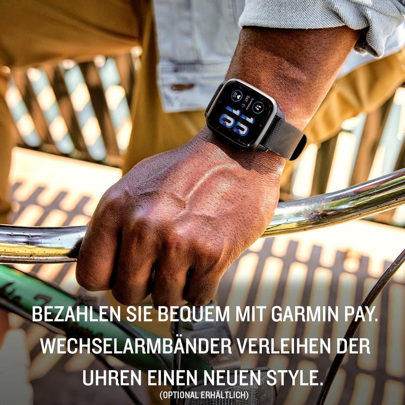 Garmin Venu Sq 2 GPS Fitness Smartwatch AMOLED kijelzővel, 25+ sportapp, 11 nap akkumulátor