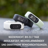 Garmin Vívosmart 5 crna, veličina Large, pametna narukvica, obnovljena, OLED dodirni zaslon, mjerač pulsa, monitor spavanja, 7-dnevna baterija 6
