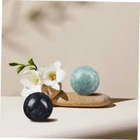 Garneck 4 darabos Baoding márvány golyó szett - kínai csengő golyók Qigong és kéz masszázshoz - relaxáció stresszoldás zöld fekete 4
