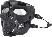 Garneck Taktikai Koponya Maszk Zöld Airsoft Halloween Védelem 4