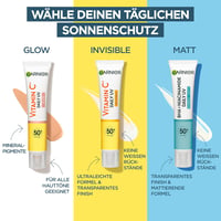 Garnier Invisible Matt SPF 50+ Napvédő Fluid Akné és Pattanások Ellen 40ml 6