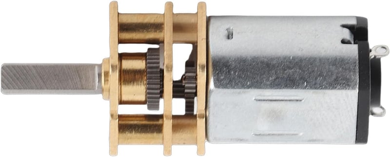 Garosa GA12-N20 DC 3V Áttételes Motor 500 RPM Fém Fogaskerekekkel Csendes Működés Magas Nyomaték