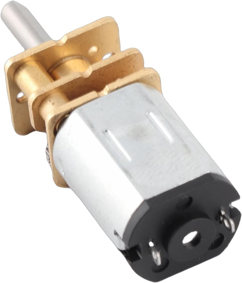 Garosa GA12-N20 DC 3V Áttételes Motor 500 RPM Fém Fogaskerekekkel Csendes Működés Magas Nyomaték