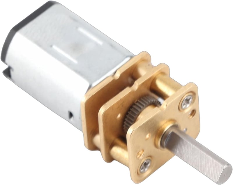 Garosa GA12-N20 DC 3V Áttételes Motor 500 RPM Fém Fogaskerekekkel Csendes Működés Magas Nyomaték