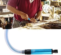 Garosa KP-601 Pneumatikus Egyenes Csiszoló - 35.000 RPM Léghajtású Fém Marógép, Ceruza Stílusú Köszörű Tokmánnyal, Vörös 3