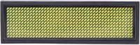 Garosa Programozható LED Kijelző Jelvény Sárga 93x30mm USB Étterem Bár Rendezvény 4