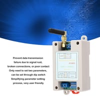 Garosa RTU Adatátviteli Modul - 2db Vezeték Nélküli Transceiver 1000M Hatótávolsággal - Smart Home Rendszerekhez - Egyszerű Telepítés 4