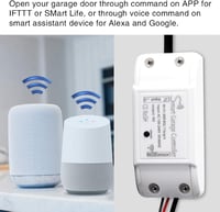 Garsent WiFi Garázskapu Nyitó Okos Távirányító App Vezérléssel EU 4