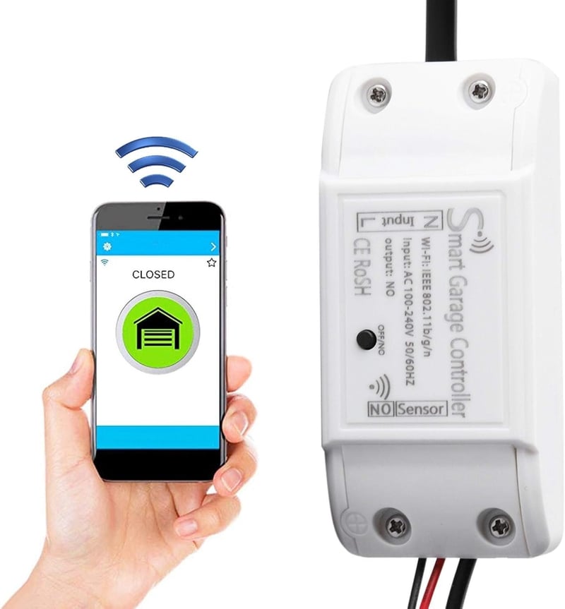 Garsent WiFi Garázskapu Nyitó Okos Távirányító App Vezérléssel EU