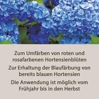 Gärtner's Hortensienblau Sredstvo za plavu boju hortenzija 1 kg - za plave cvjetove hortenzija, bojenje i očuvanje boje 2