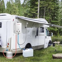 GASLAND BE158 6L azonnali LPG tag nélküli gázbojler 50 mbar camping zuhany RV utazáshoz 7