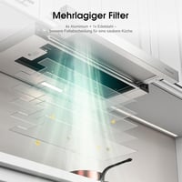 GASLAND BR60SP 60 cm-es rozsdamentes páraelszívó recirkulációs és kipufogó funkcióval 2