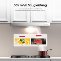 GASLAND BR60SP 60 cm-es rozsdamentes páraelszívó recirkulációs és kipufogó funkcióval 3