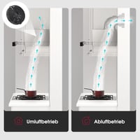 GASLAND BR60SP 60 cm-es rozsdamentes páraelszívó recirkulációs és kipufogó funkcióval 6